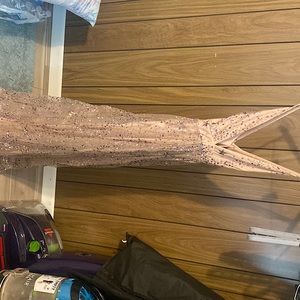 Luxxel dress, tan, never worn